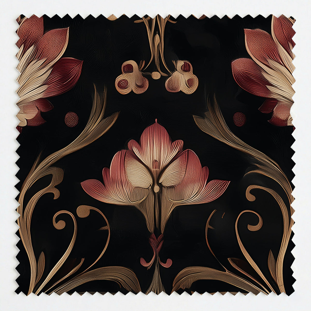 Estelle - Fabric - Painted Paper