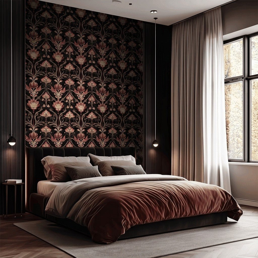 Estelle Faux Grasscloth Wallpaper - Painted Paper