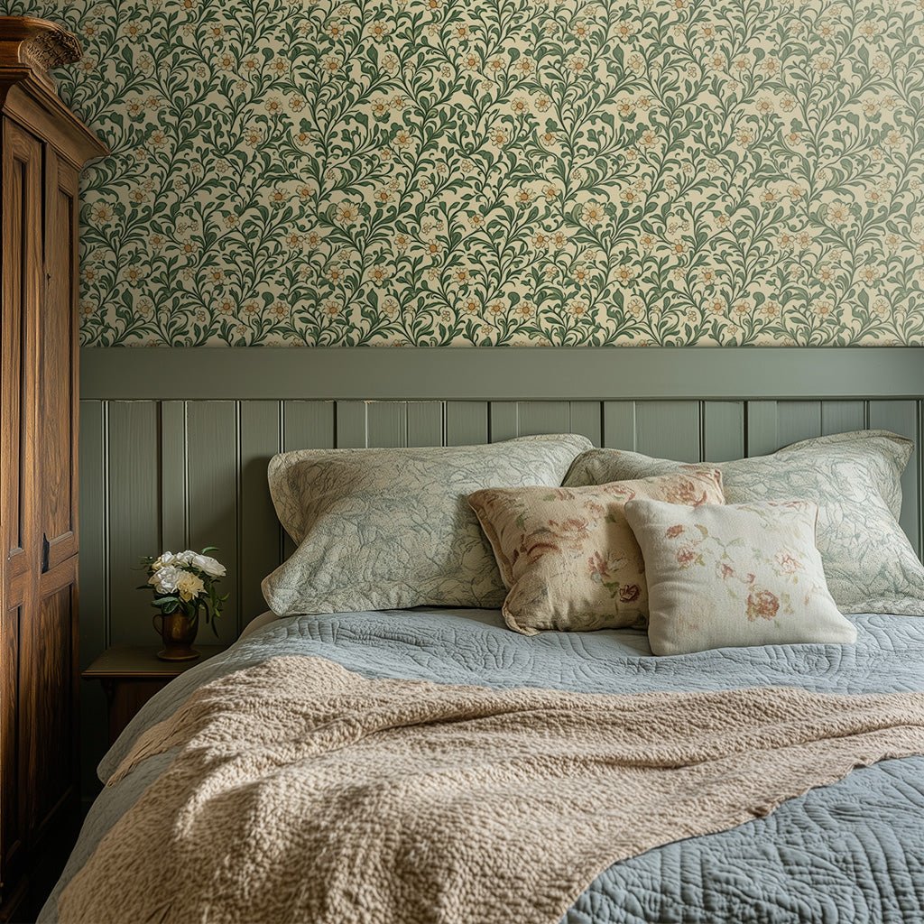 Esther Wallpaper - Painted Paper