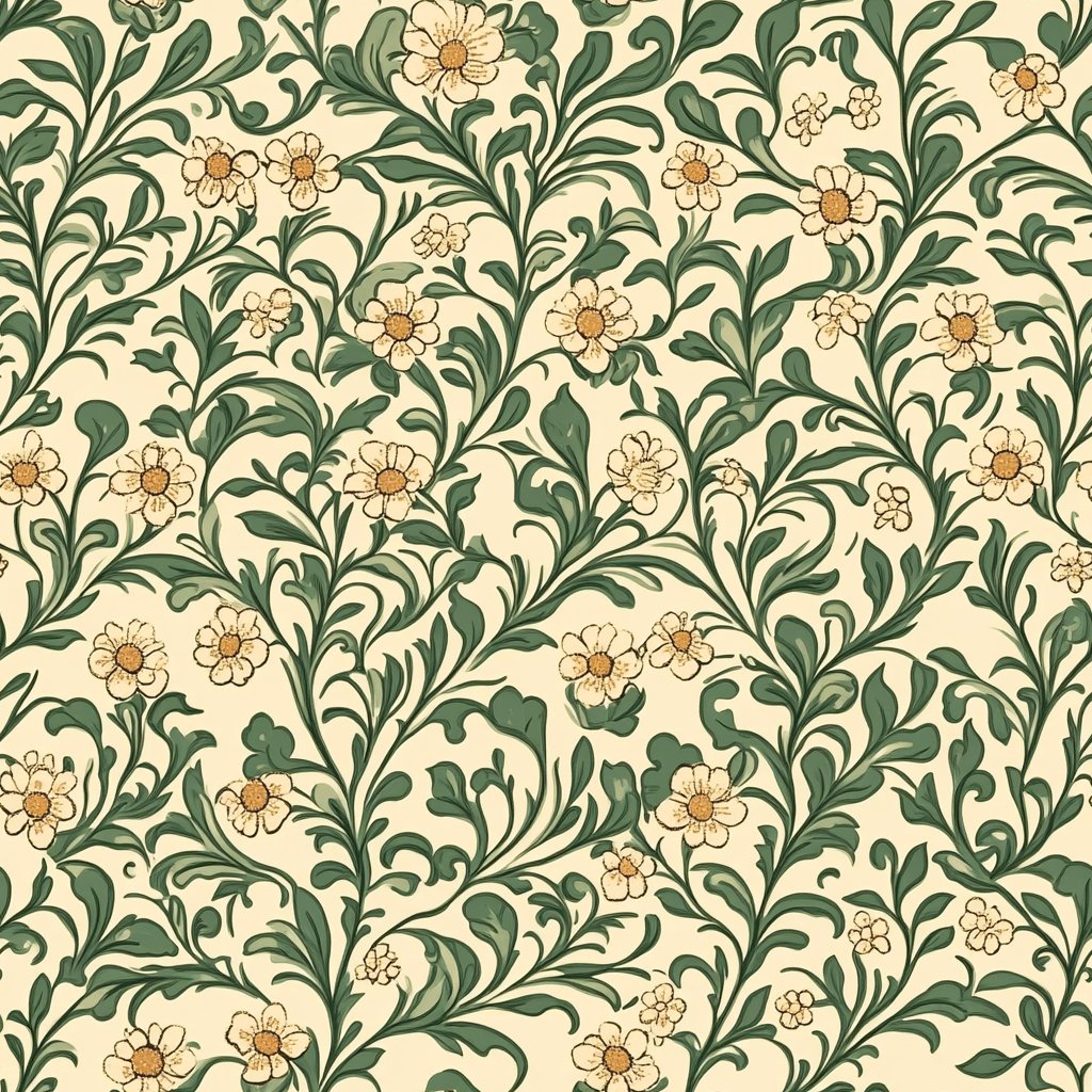 Esther Wallpaper - Painted Paper