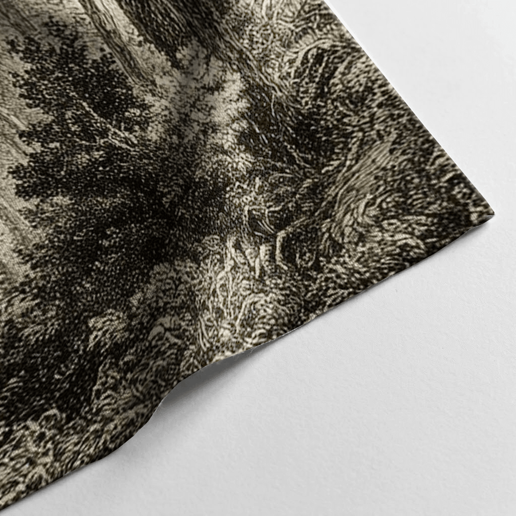 Etched Woodlands - Tapestry - Painted Paper