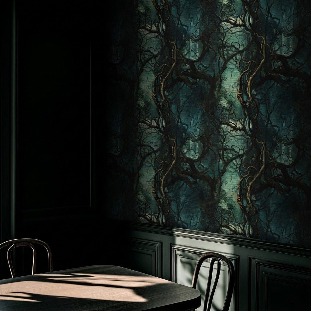 Eulalie Faux Grasscloth Wallpaper - Painted Paper