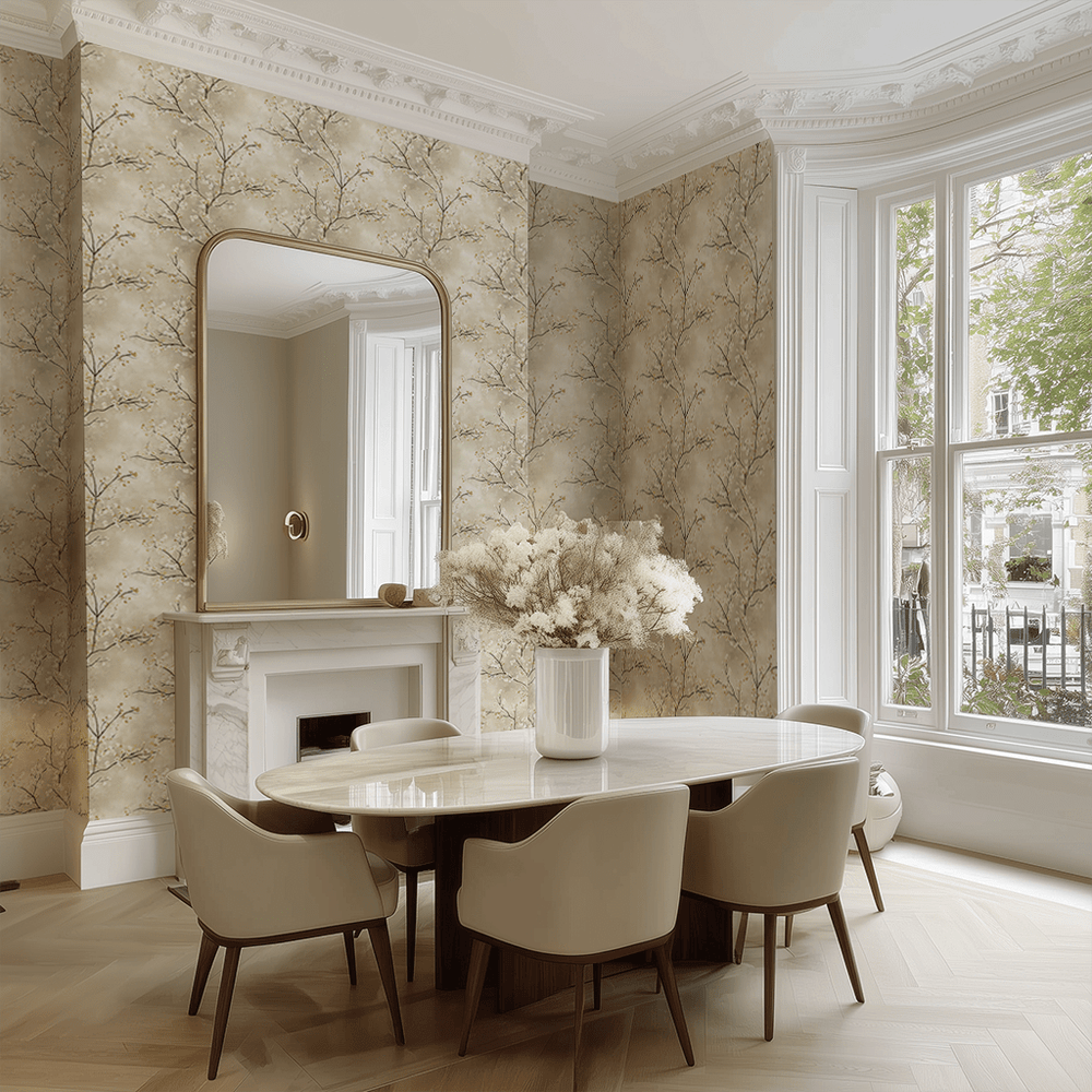 Evangeline Wallpaper - Painted Paper