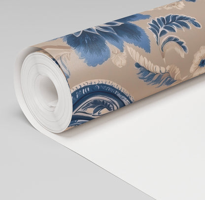 Evara Wallpaper - Painted Paper