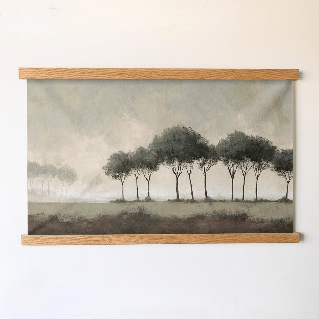 Evening Elms - Tapestry - Painted Paper