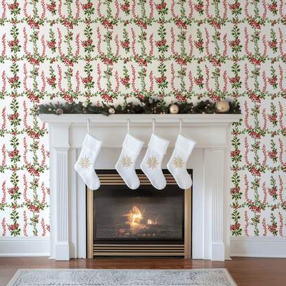 Evergreen Grace Wallpaper - Painted Paper