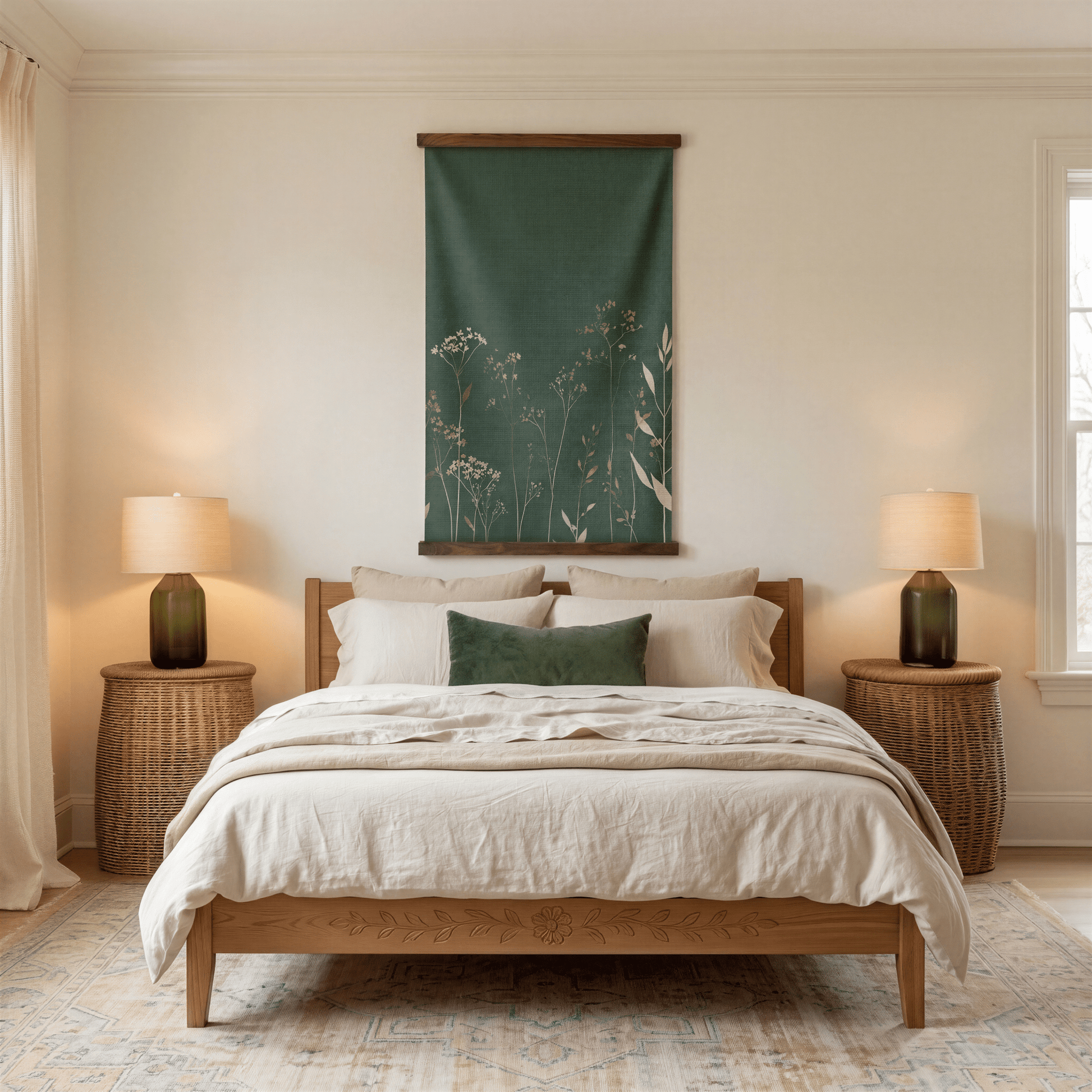 Evergreen - Tapestry - Painted Paper