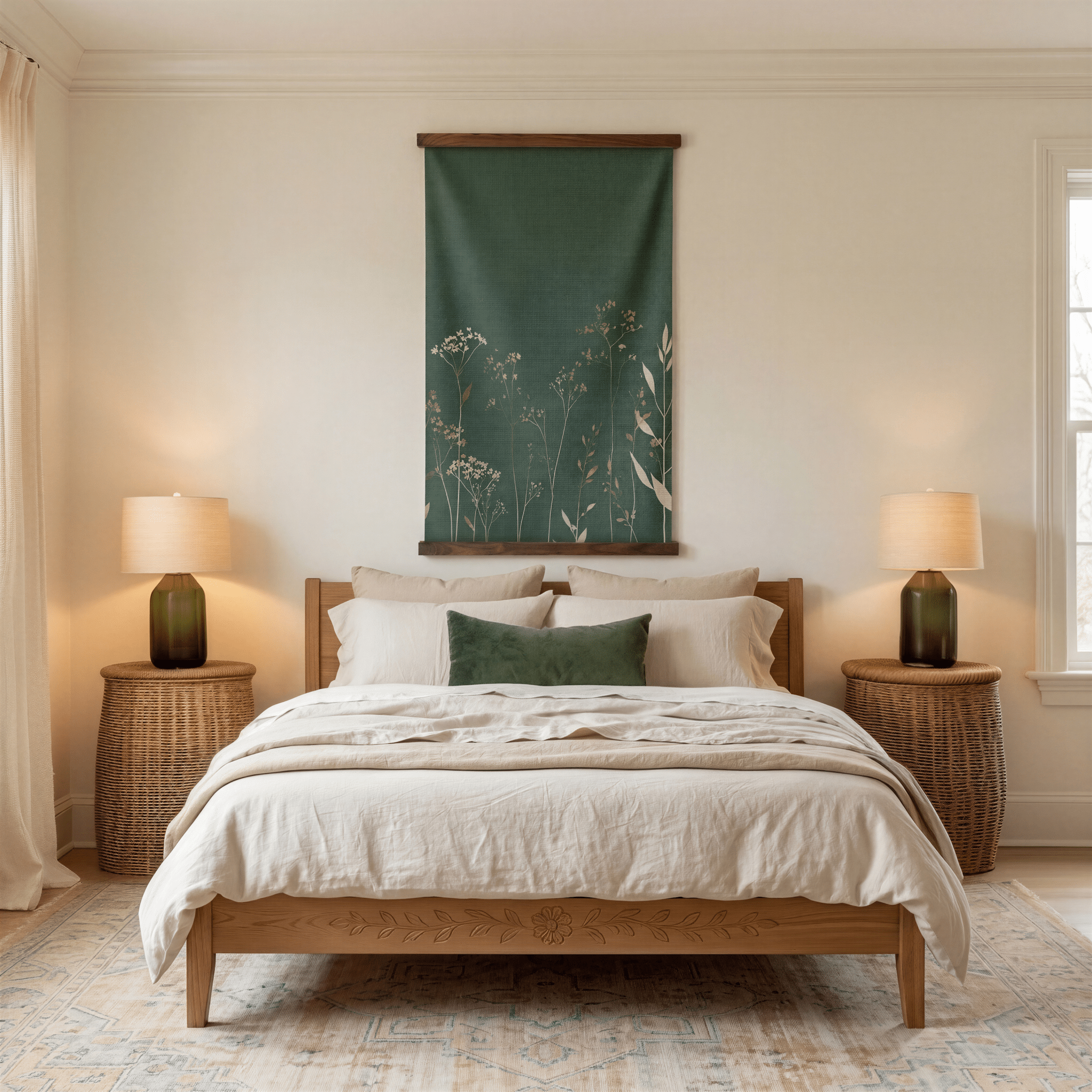 Evergreen - Tapestry - Painted Paper