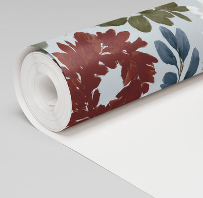 Evergreen Whisper Wallpaper - Painted Paper