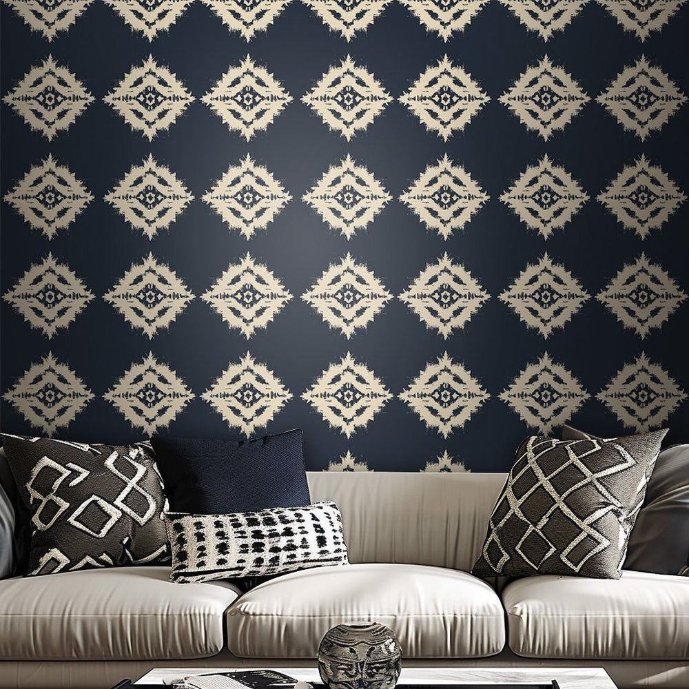 Ezekiel Wallpaper - Painted Paper