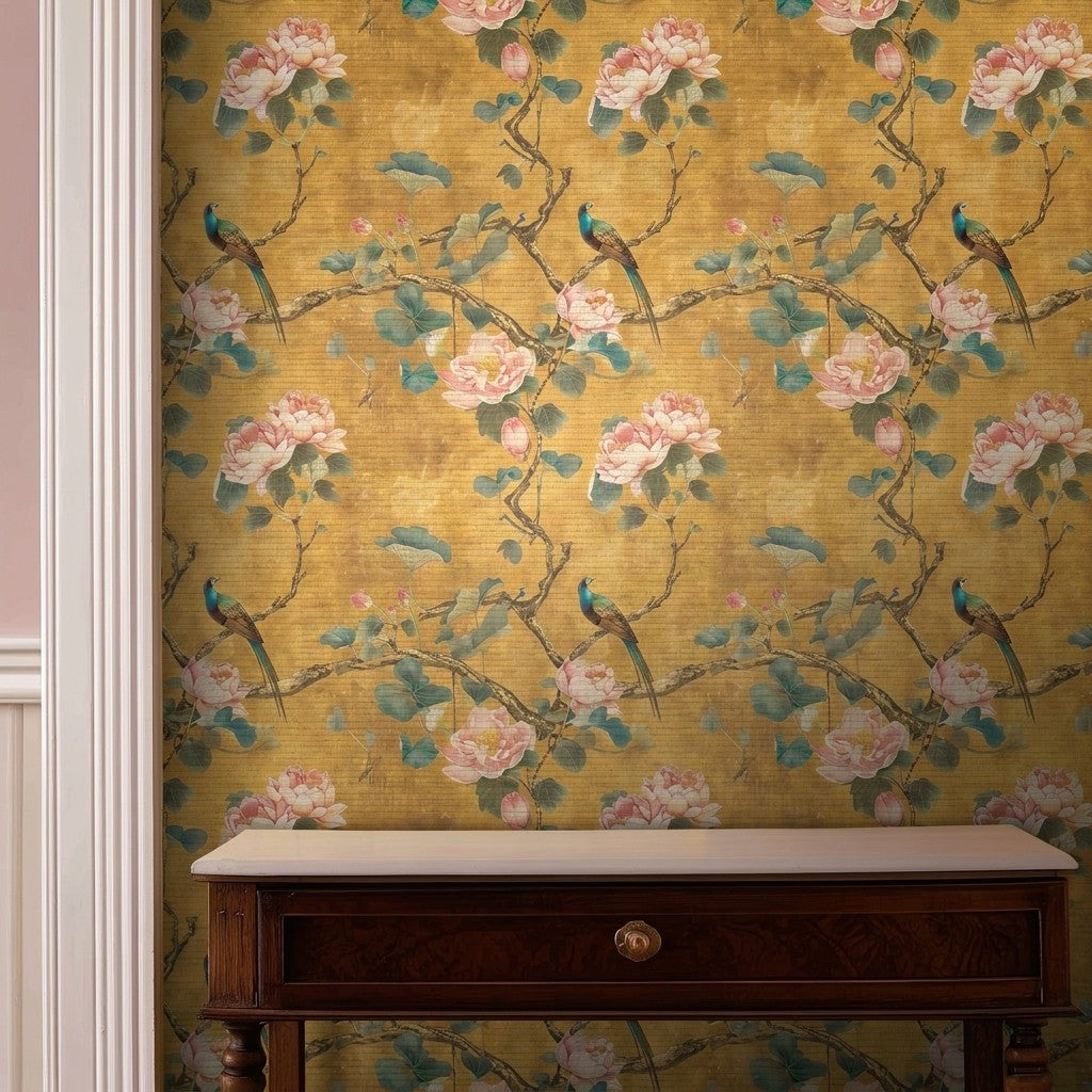 Mira Faux Grasscloth Wallpaper