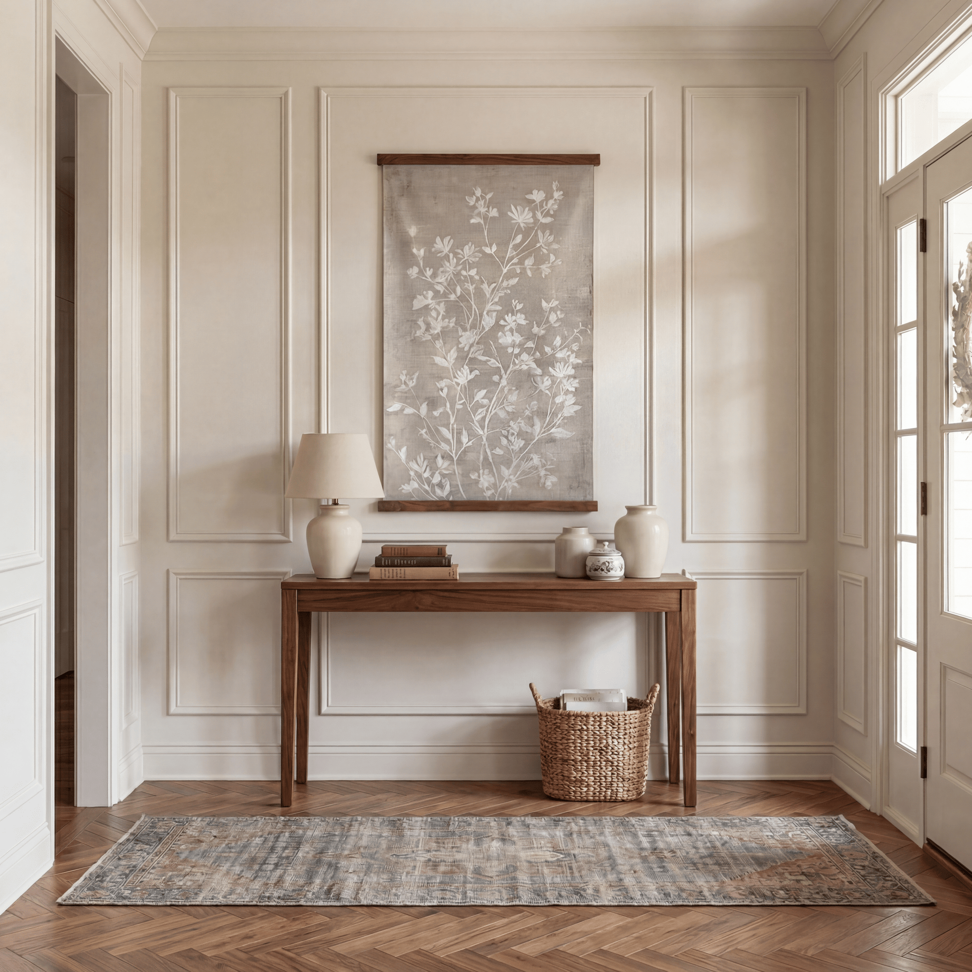 Faded Botanica - Tapestry - Painted Paper