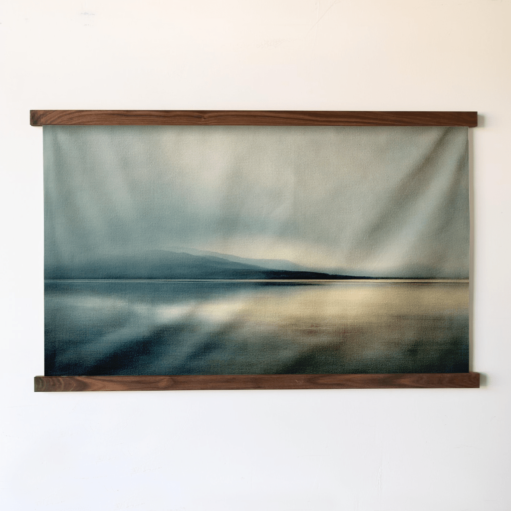 Faded Shoreline - Tapestry - Painted Paper