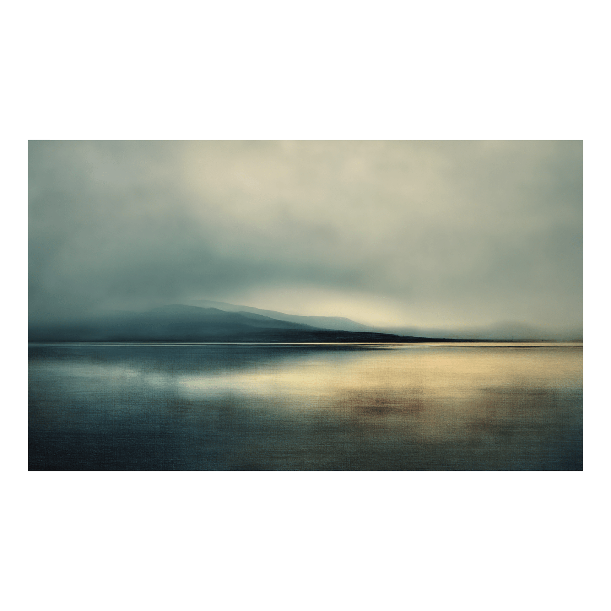 Faded Shoreline - Tapestry - Painted Paper