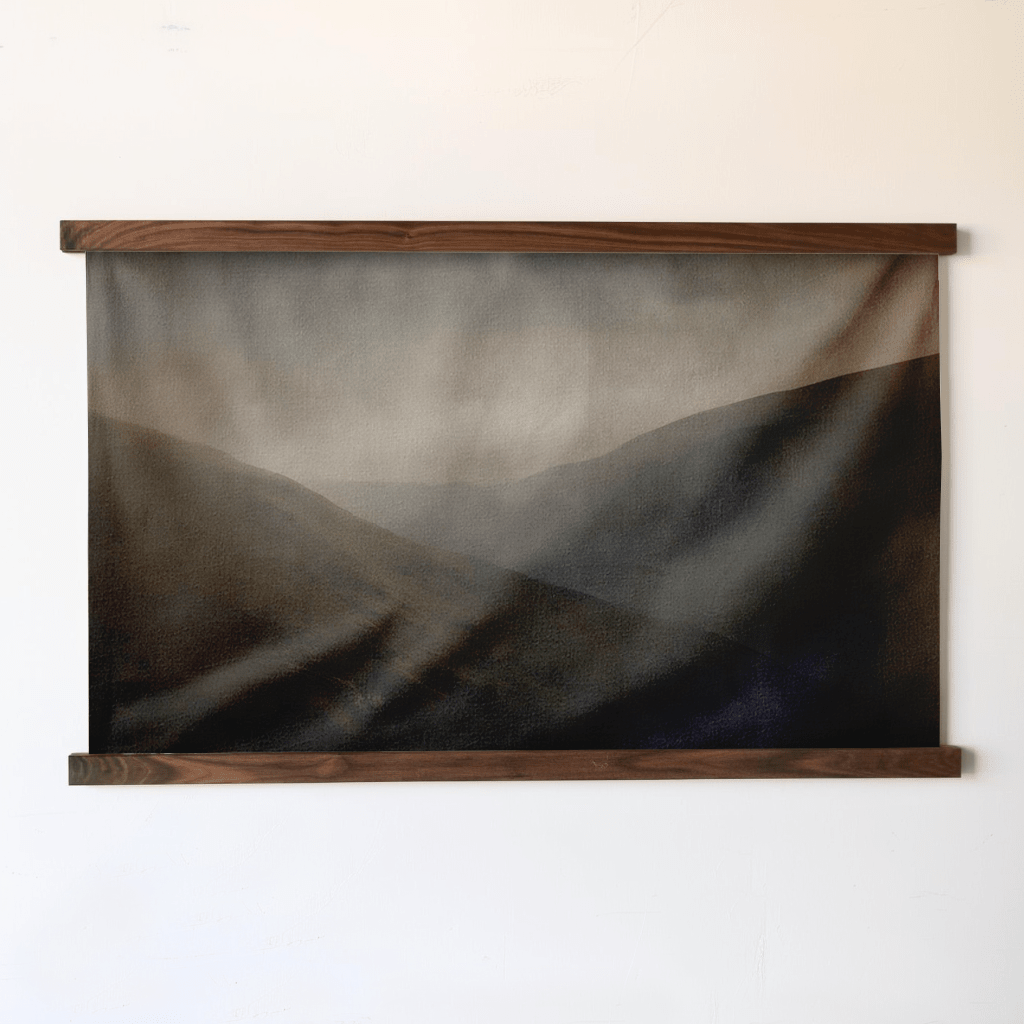 Fading Ridge - Tapestry - Painted Paper