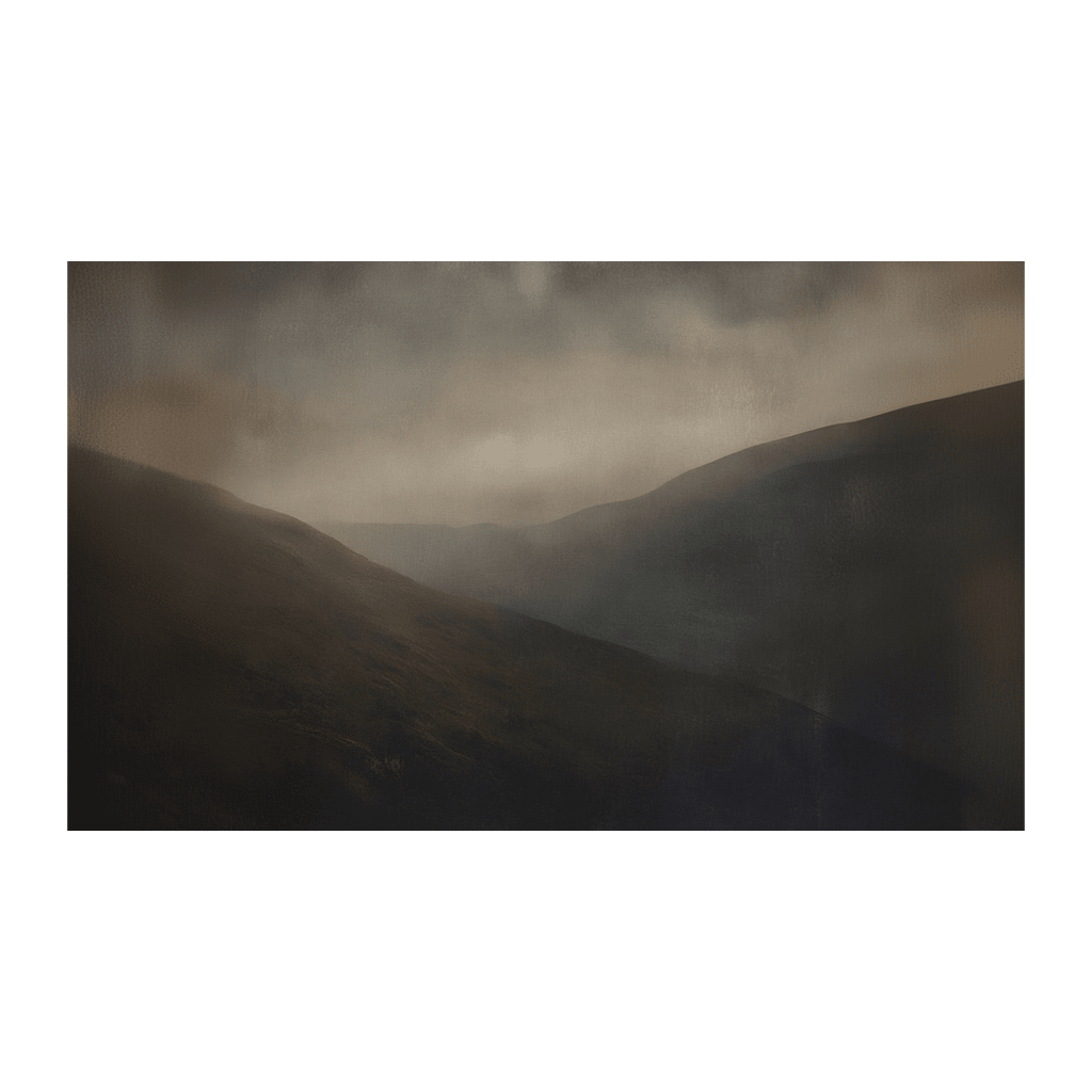 Fading Ridge - Tapestry - Painted Paper