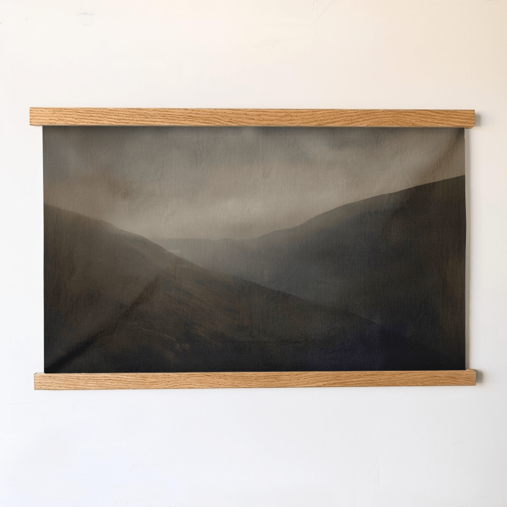 Fading Ridge - Tapestry - Painted Paper