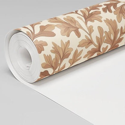 Fallen Leaves Wallpaper - Painted Paper