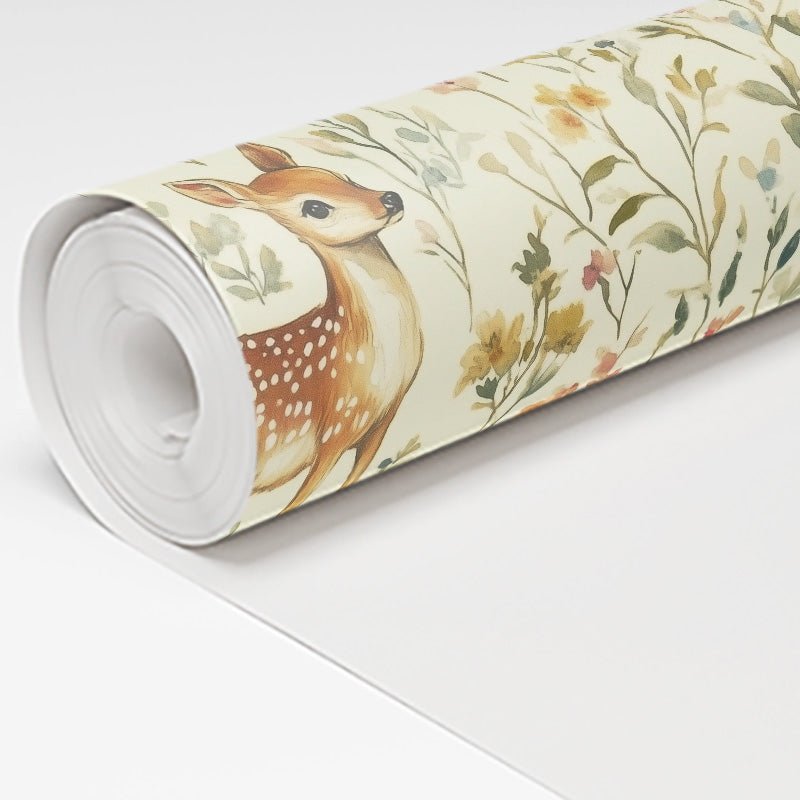 Fawn Meadow Wallpaper - Painted Paper