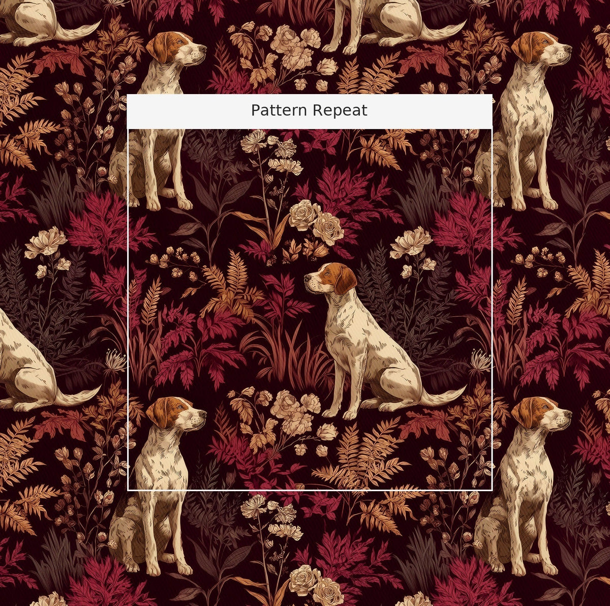 Fern & Fetch - Fabric - Painted Paper