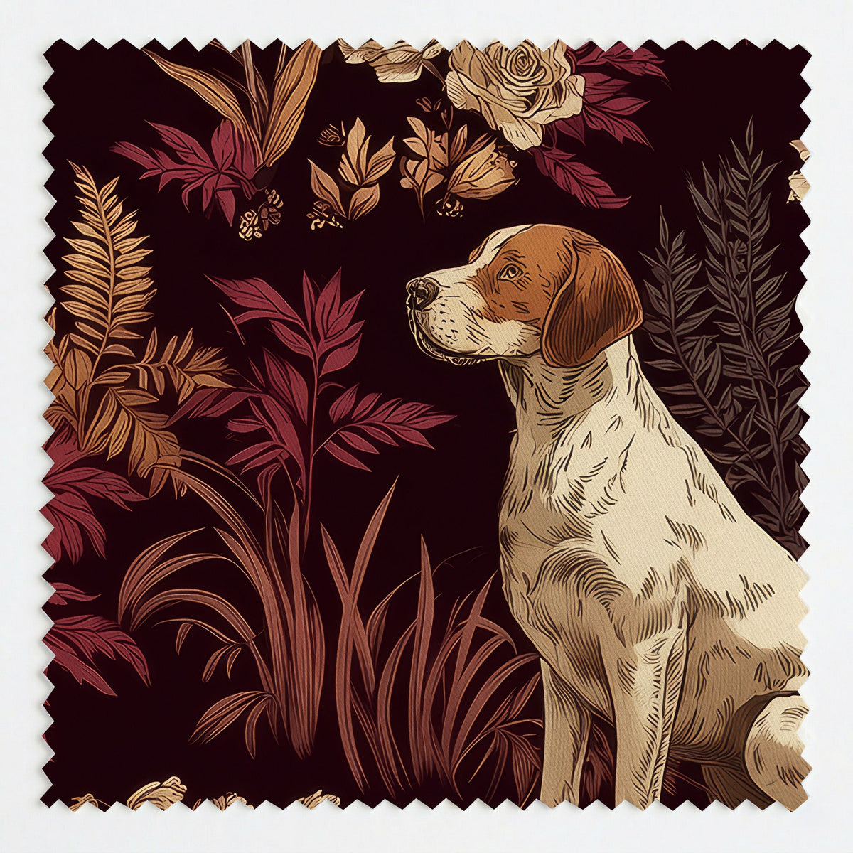 Fern & Fetch - Fabric - Painted Paper