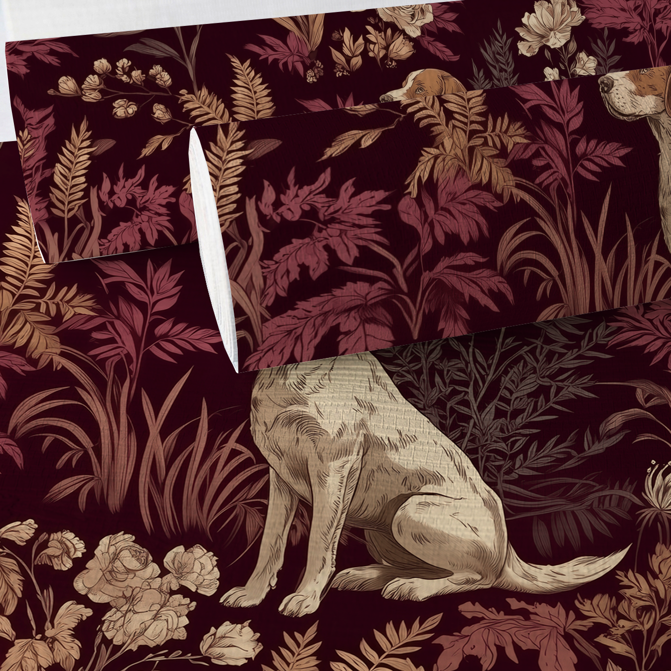 Fern & Fetch Faux Grasscloth Wallpaper