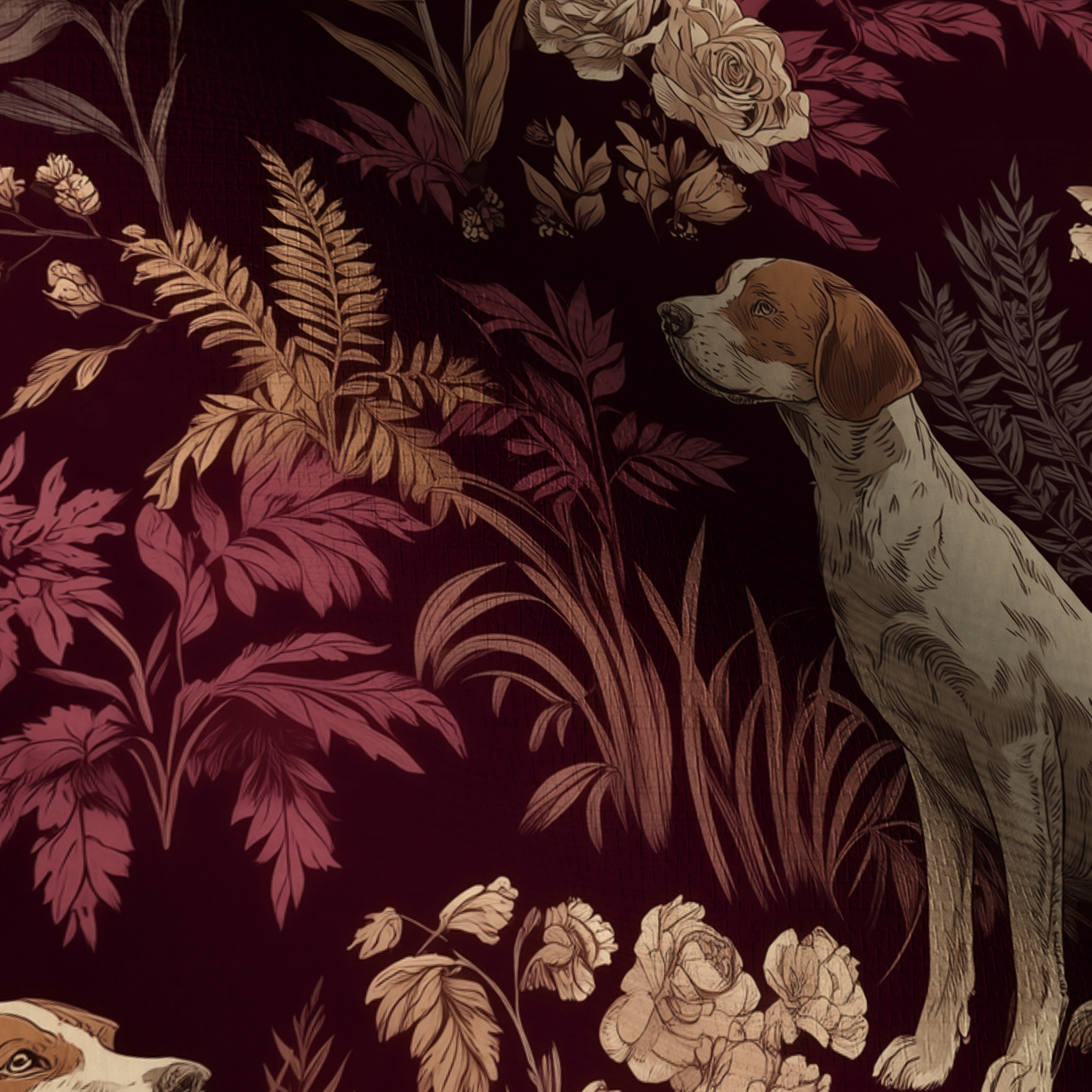 Fern & Fetch Faux Grasscloth Wallpaper