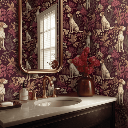 Fern & Fetch Wallpaper - Painted Paper