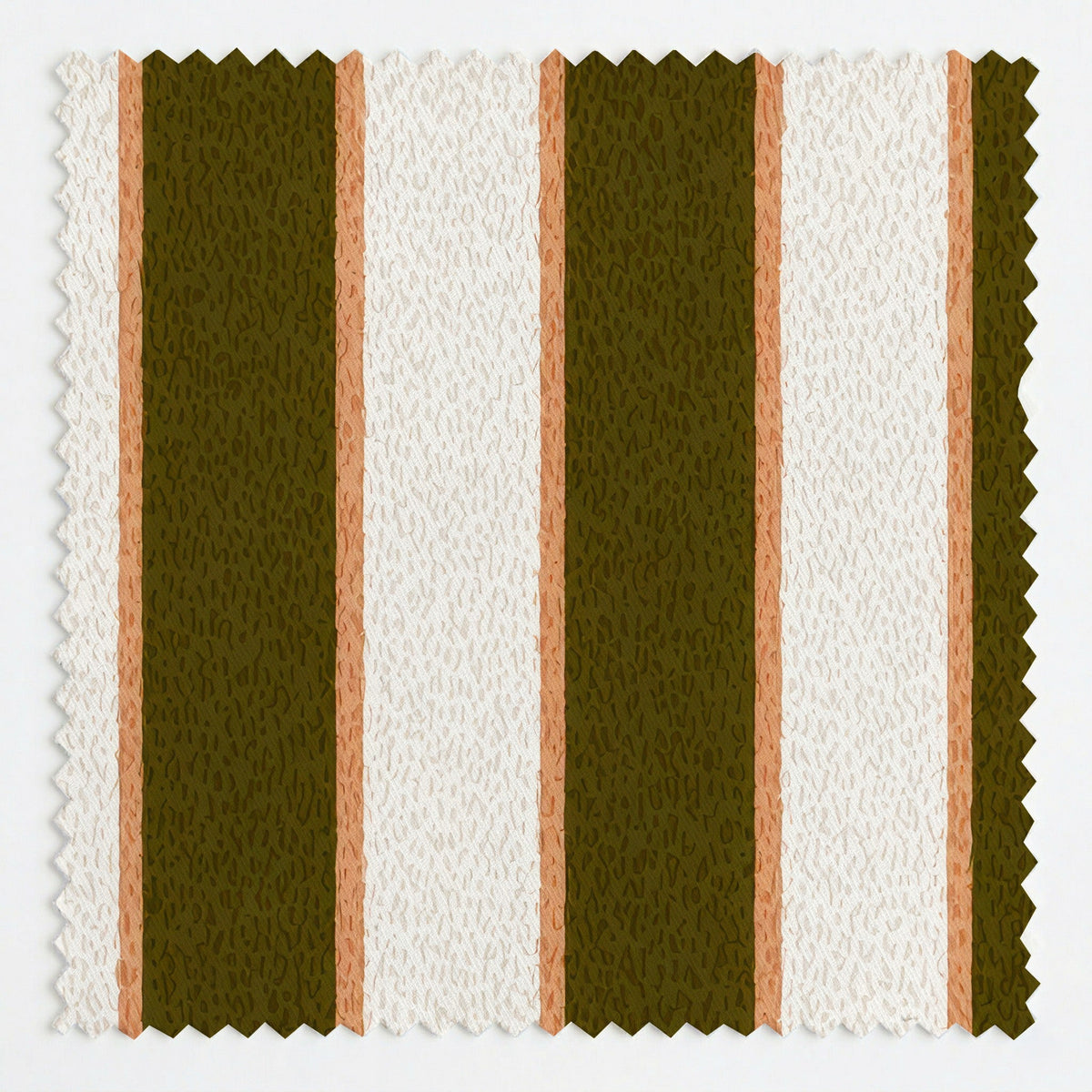Fern Stripe - Fabric - Painted Paper