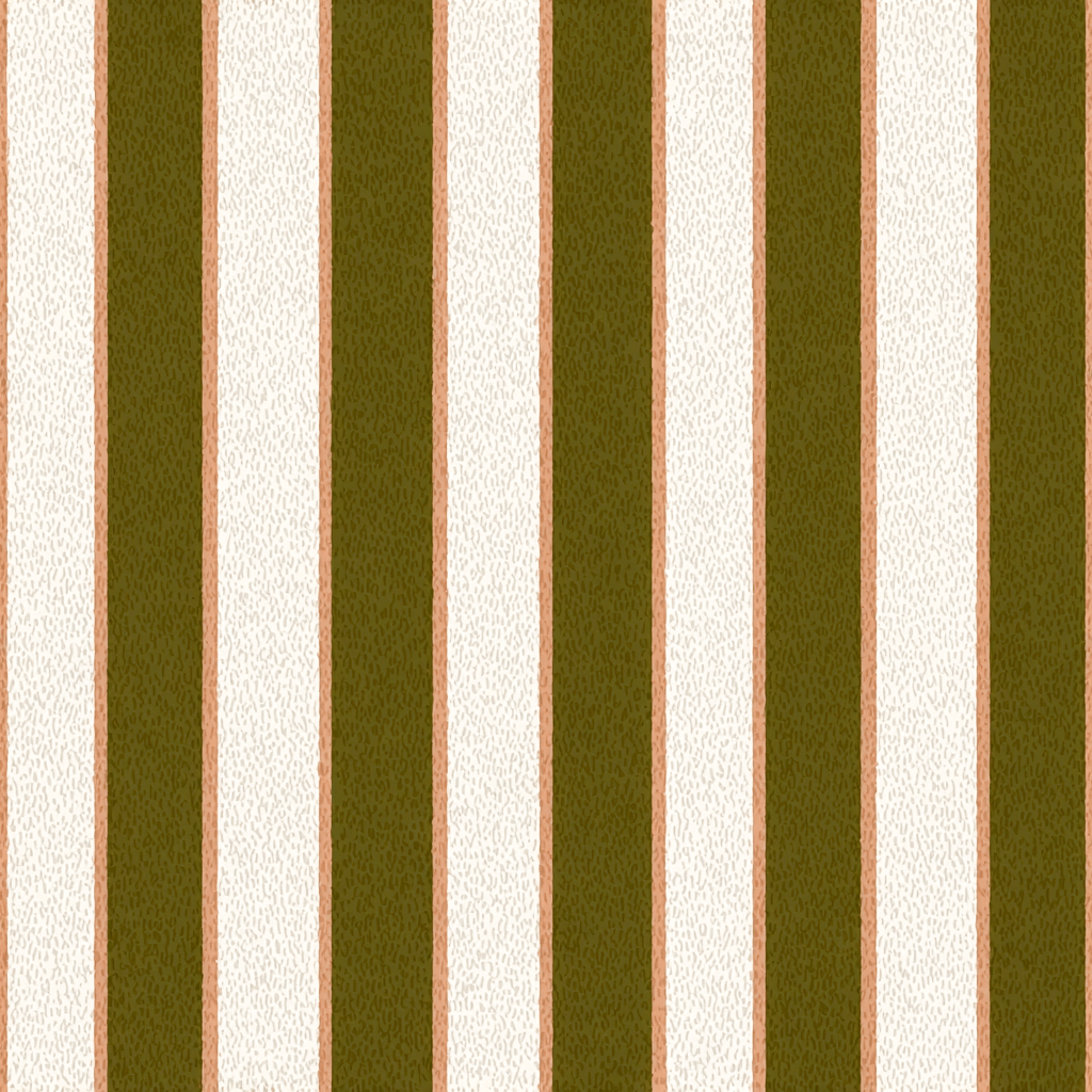 Fern Stripe - Painted Paper