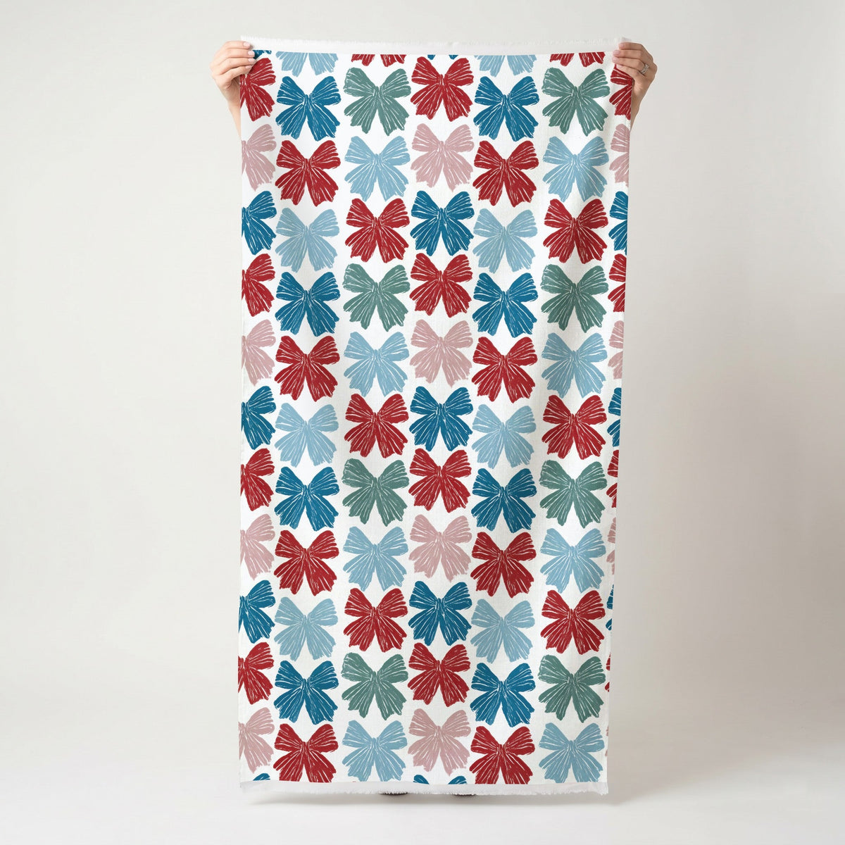 Festive Ties - Fabric - Painted Paper
