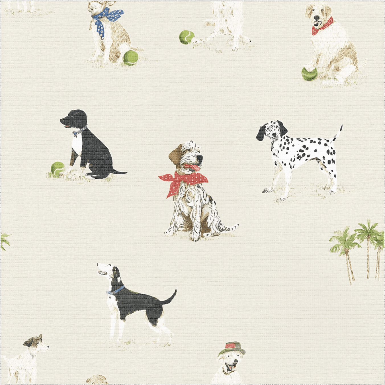 Fetch & Leisure Faux Grasscloth Wallpaper - Painted Paper