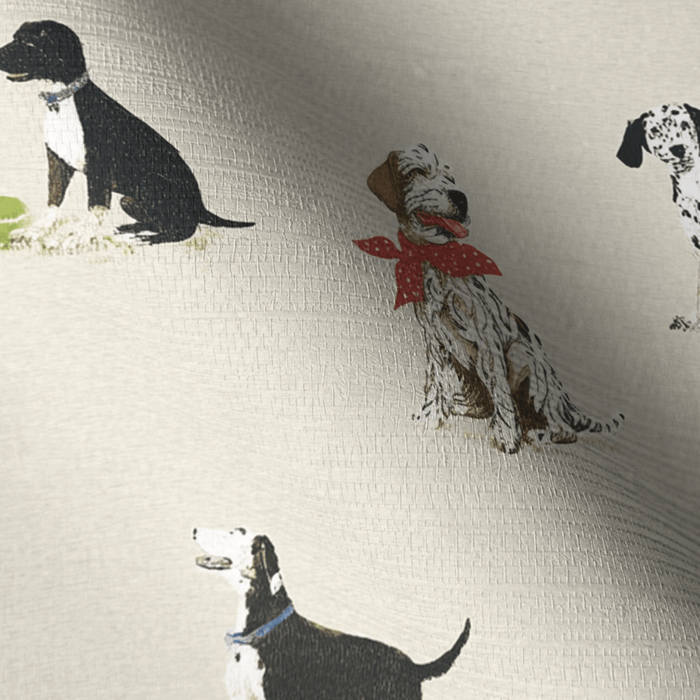 Fetch & Leisure Faux Grasscloth Wallpaper - Painted Paper