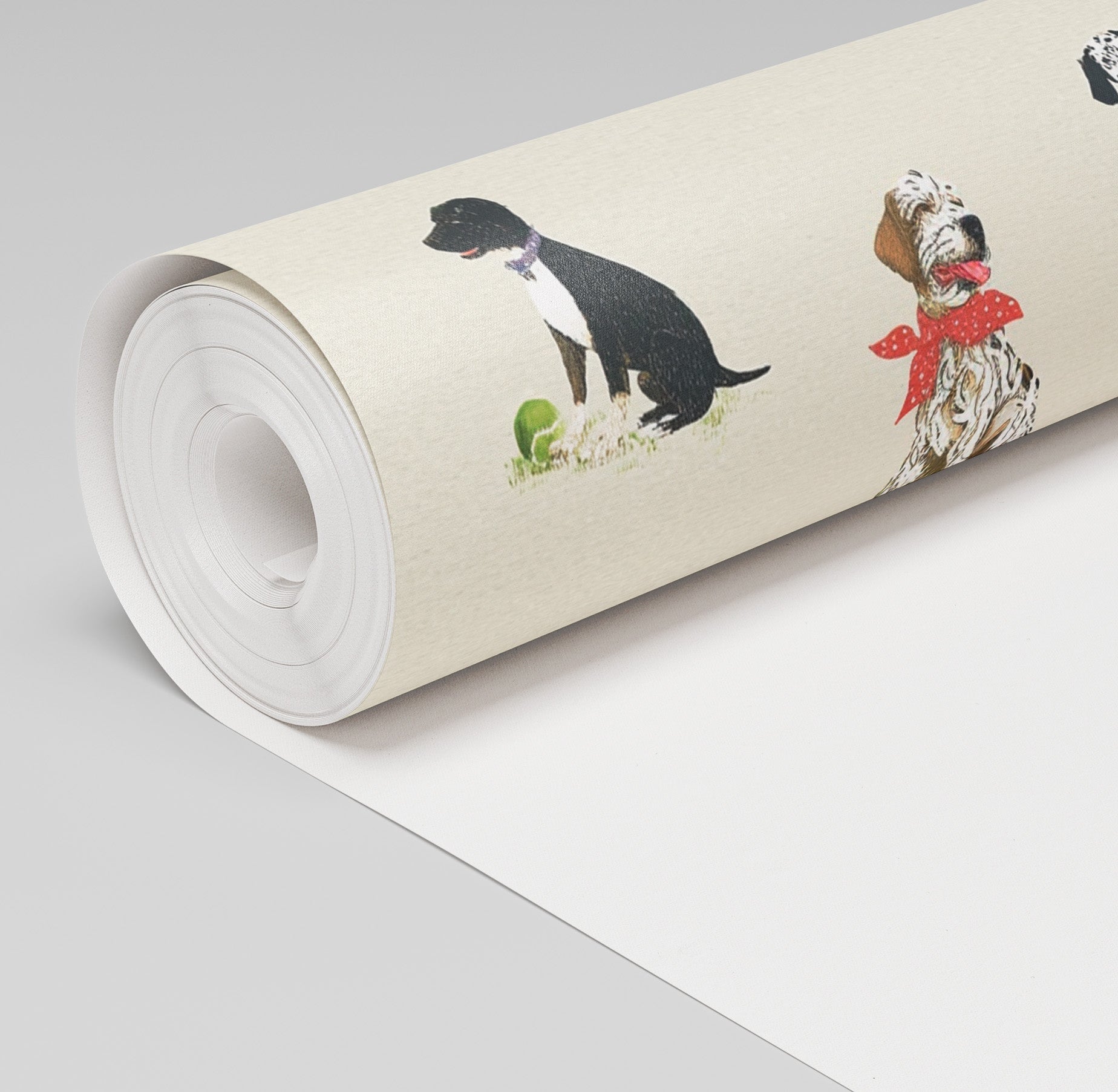 Fetch & Leisure Wallpaper - Painted Paper