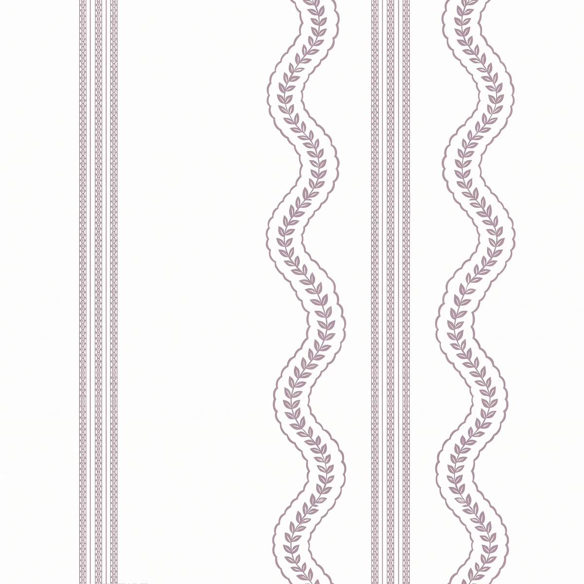 Fine Vine - Purple Wallpaper - Painted Paper