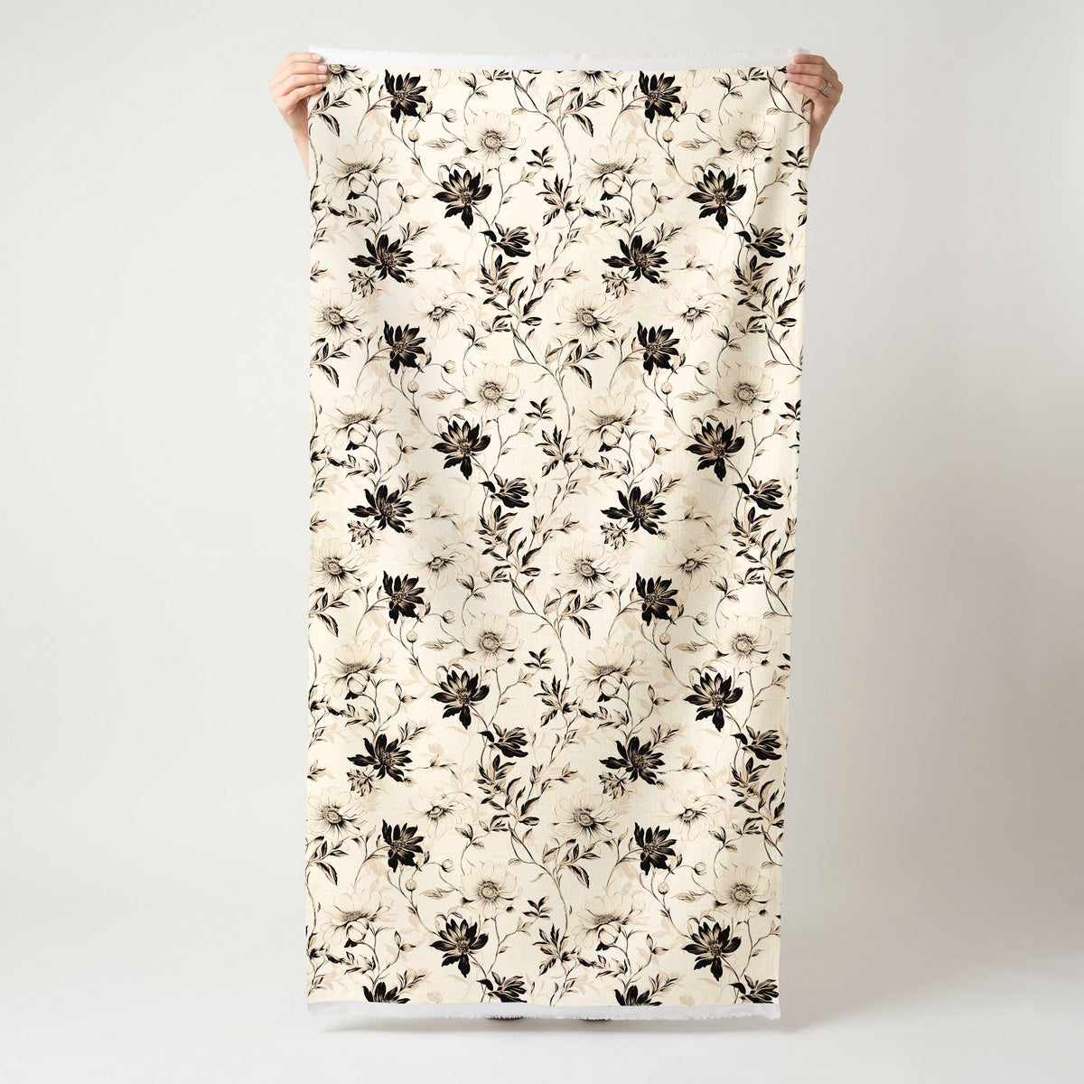 Fiona Floral - Fabric - Painted Paper