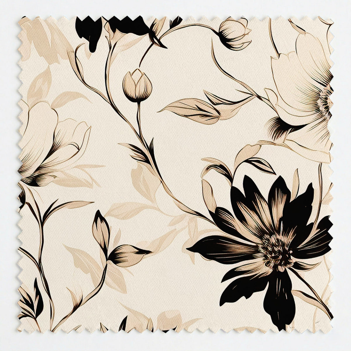 Fiona Floral - Fabric - Painted Paper