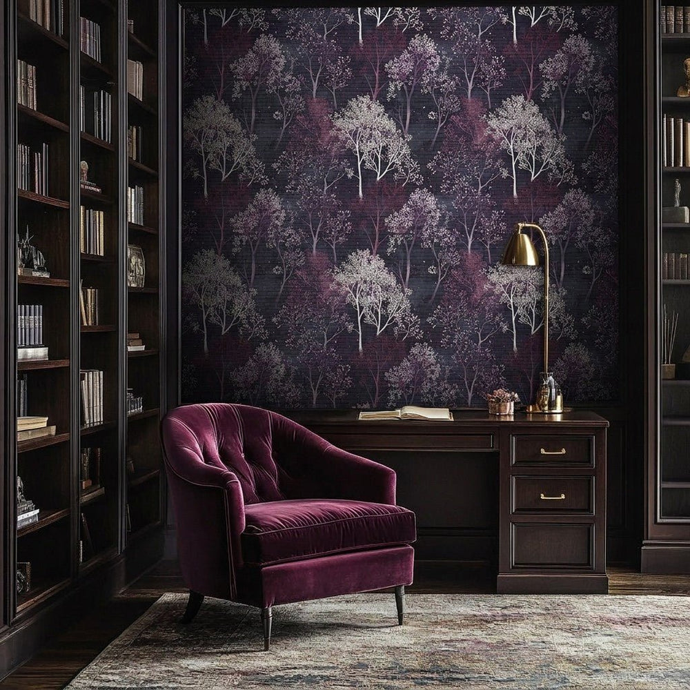 Fiora Faux Grasscloth Wallpaper - Painted Paper
