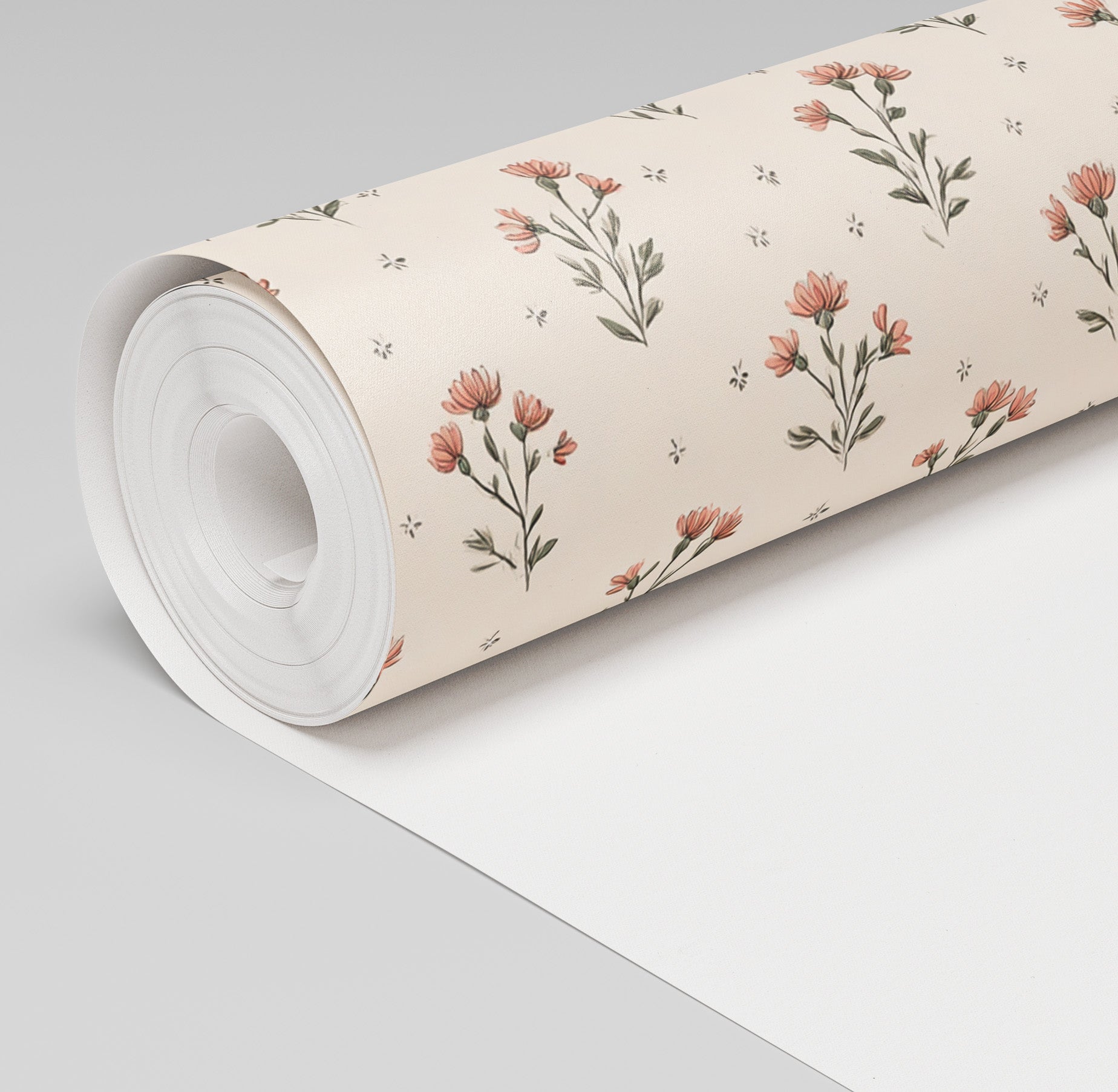 Fleurette Wallpaper - Painted Paper