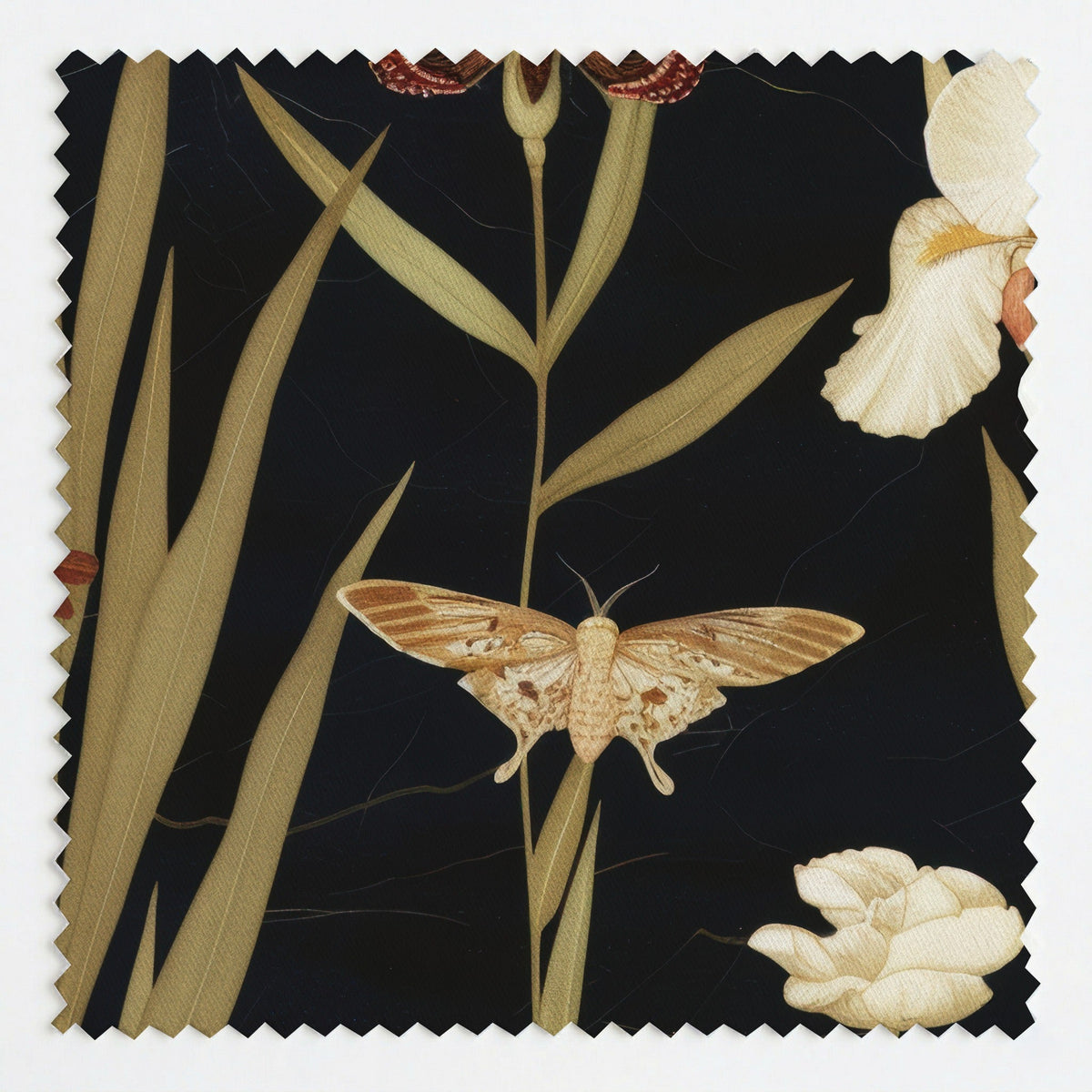 Flint River - Fabric - Painted Paper