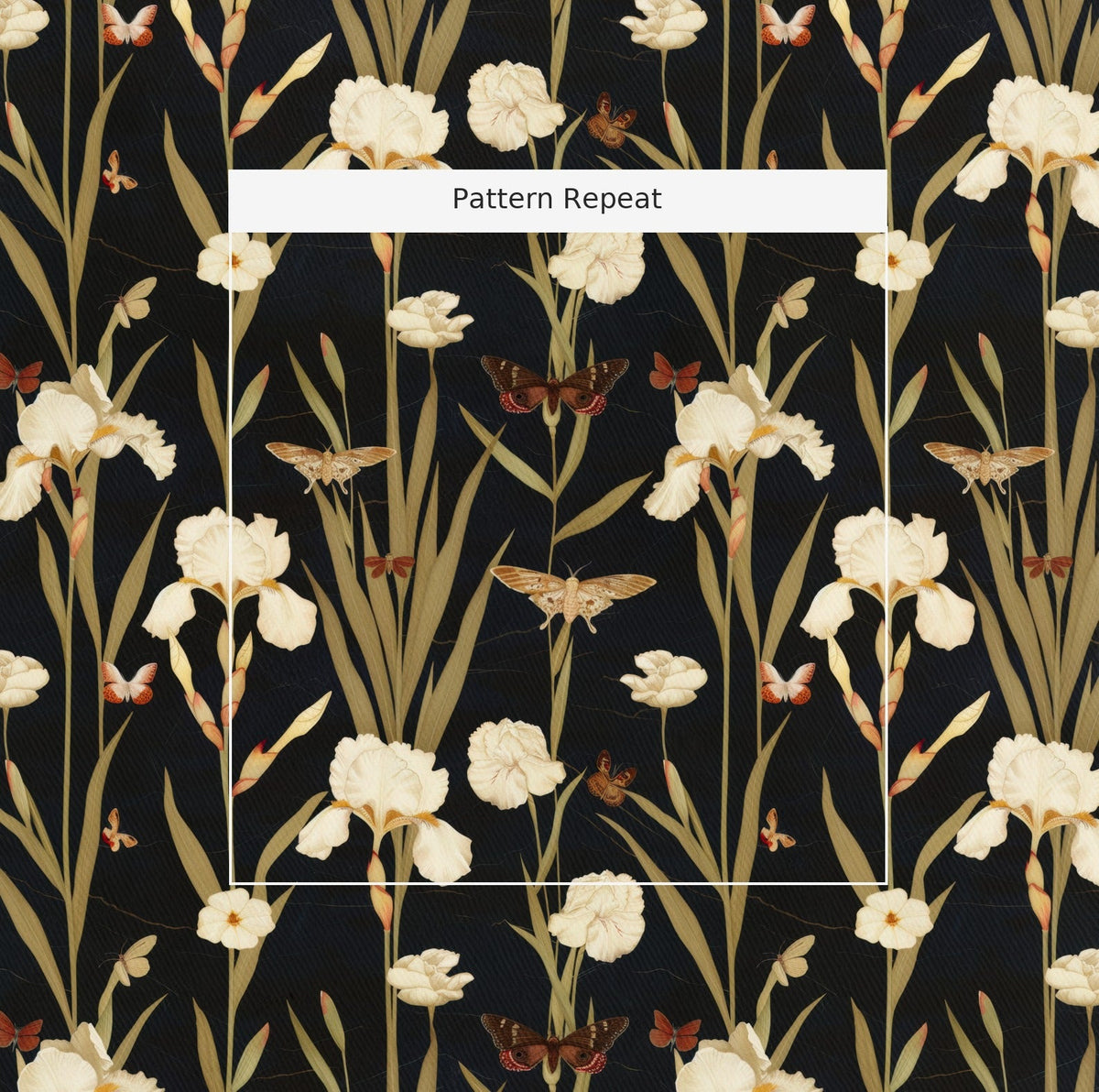 Flint River - Fabric - Painted Paper