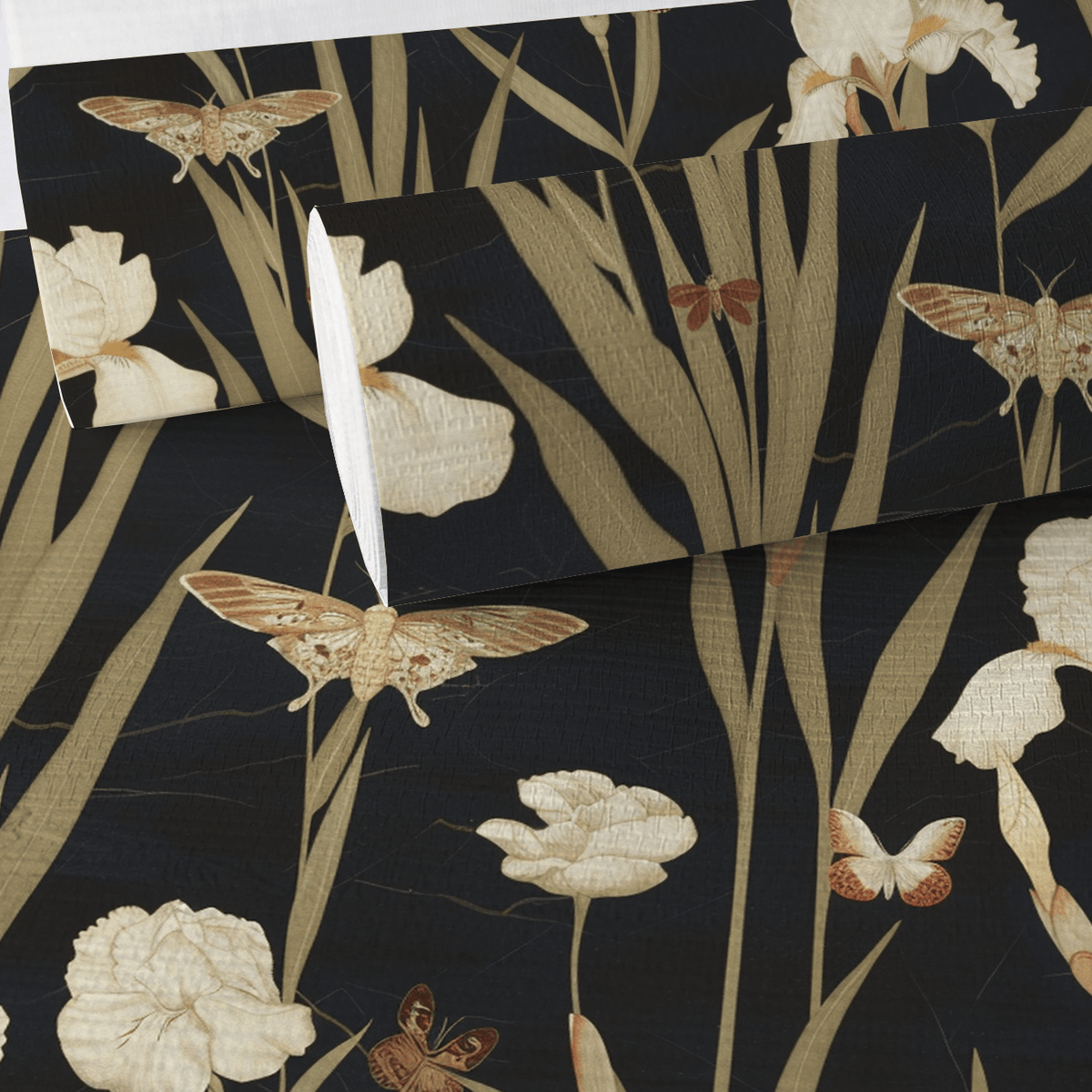 Flint River Faux Grasscloth Wallpaper - Painted Paper
