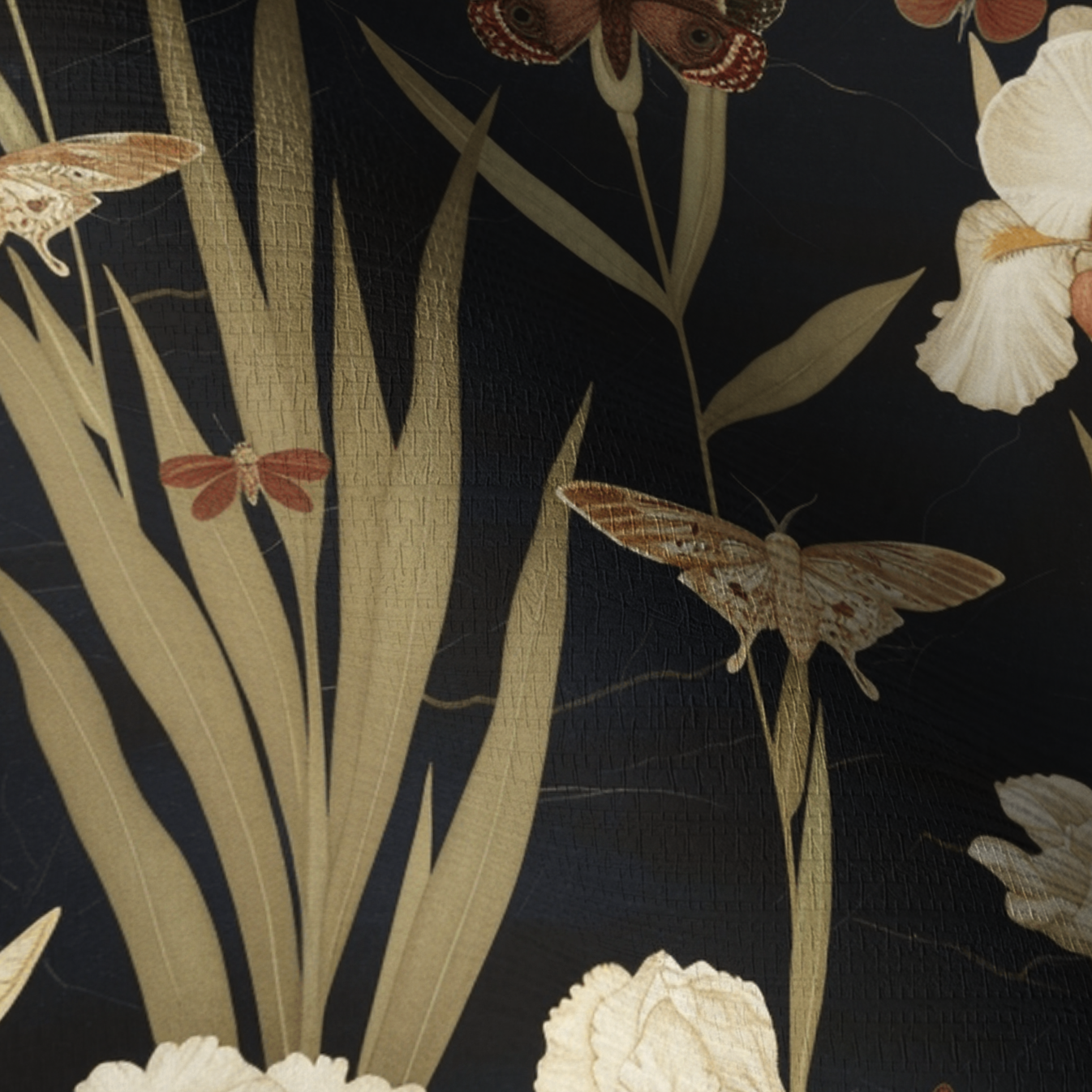 Flint River Faux Grasscloth Wallpaper