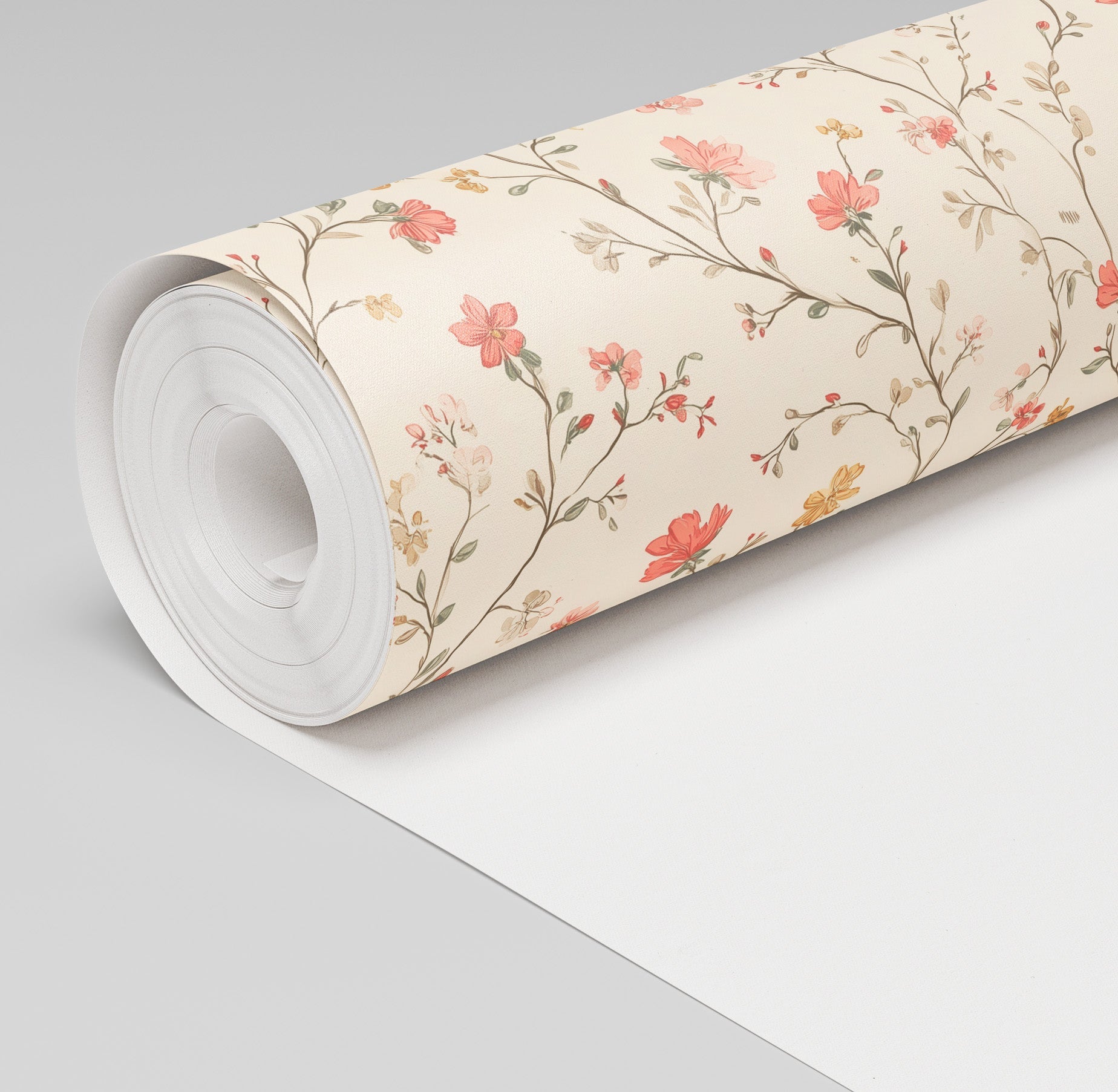 Flonnie Floral Wallpaper - Painted Paper