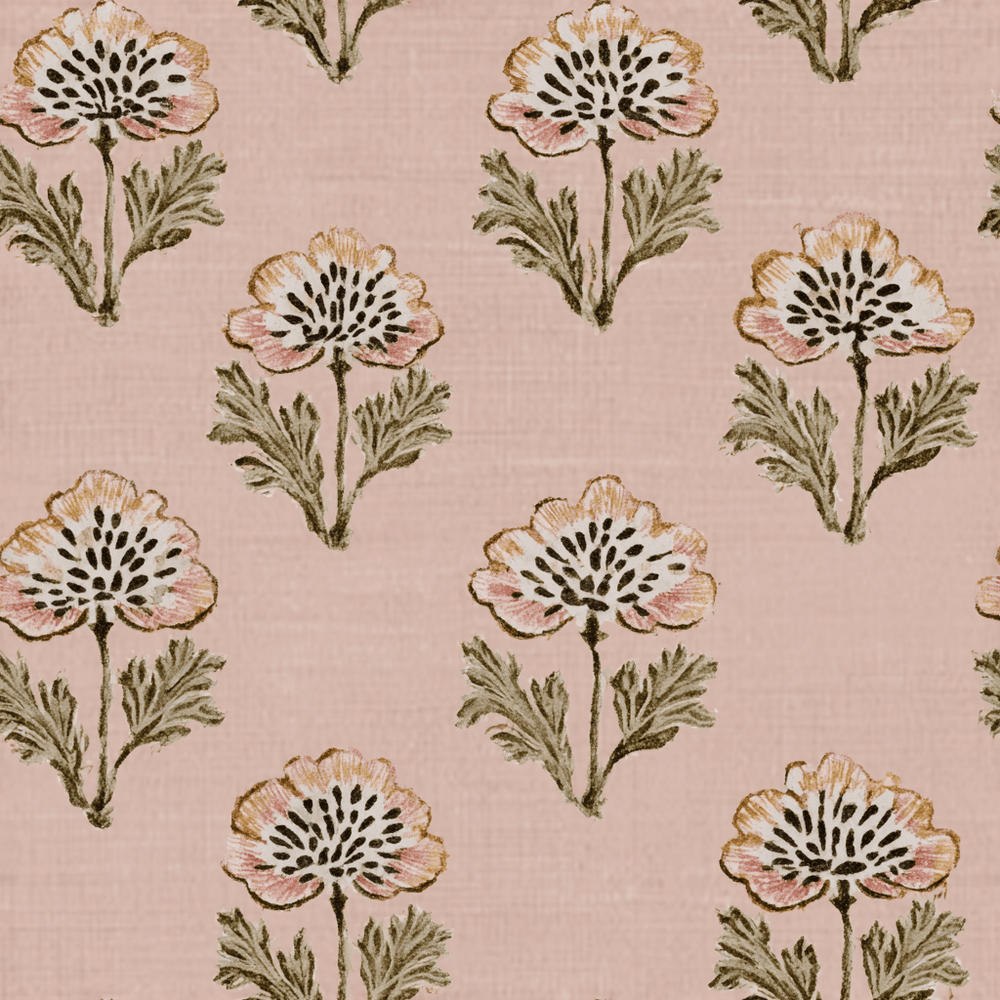 Flora Cascade Wallpaper - Painted Paper