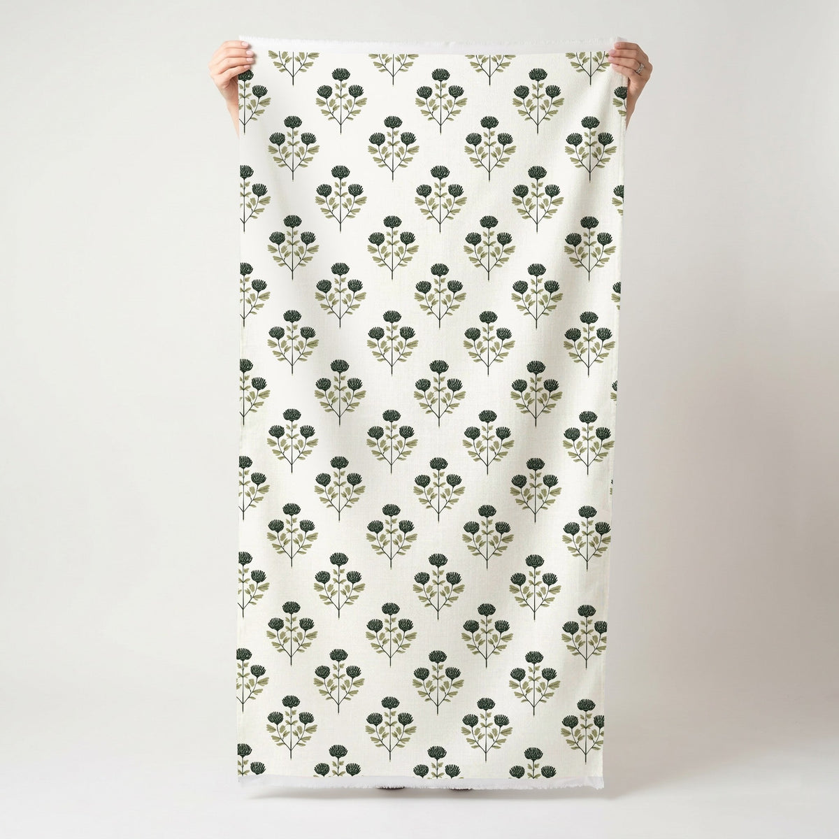 Flora Folk - Fabric - Painted Paper