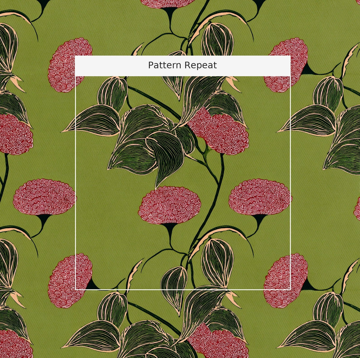 Flora Fresco - Fabric - Painted Paper