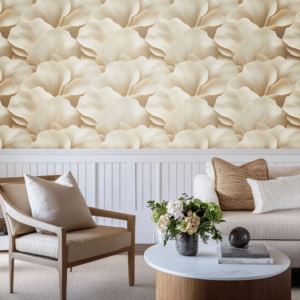 Floral Embrace Wallpaper - Painted Paper