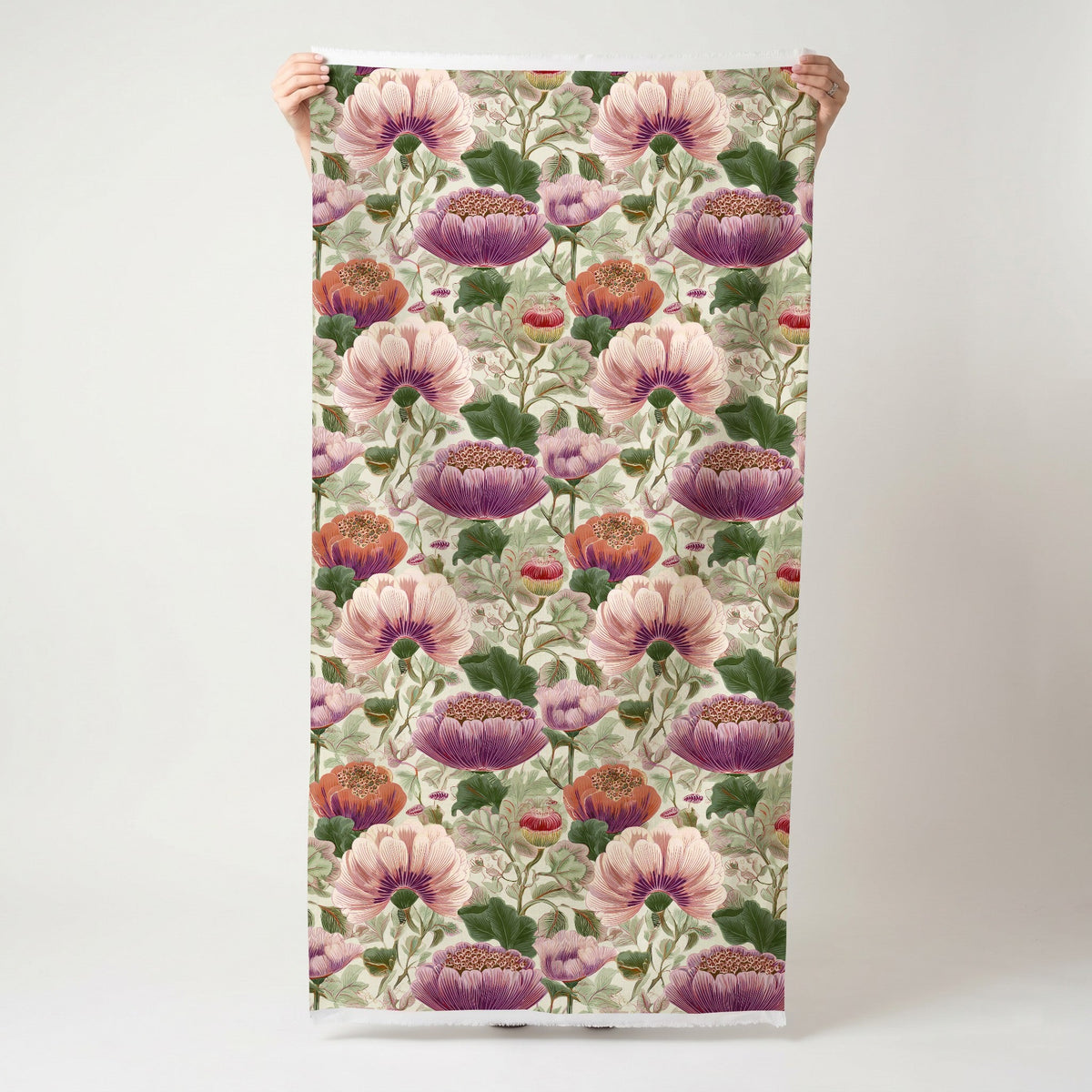 Floral Escape - Fabric - Painted Paper