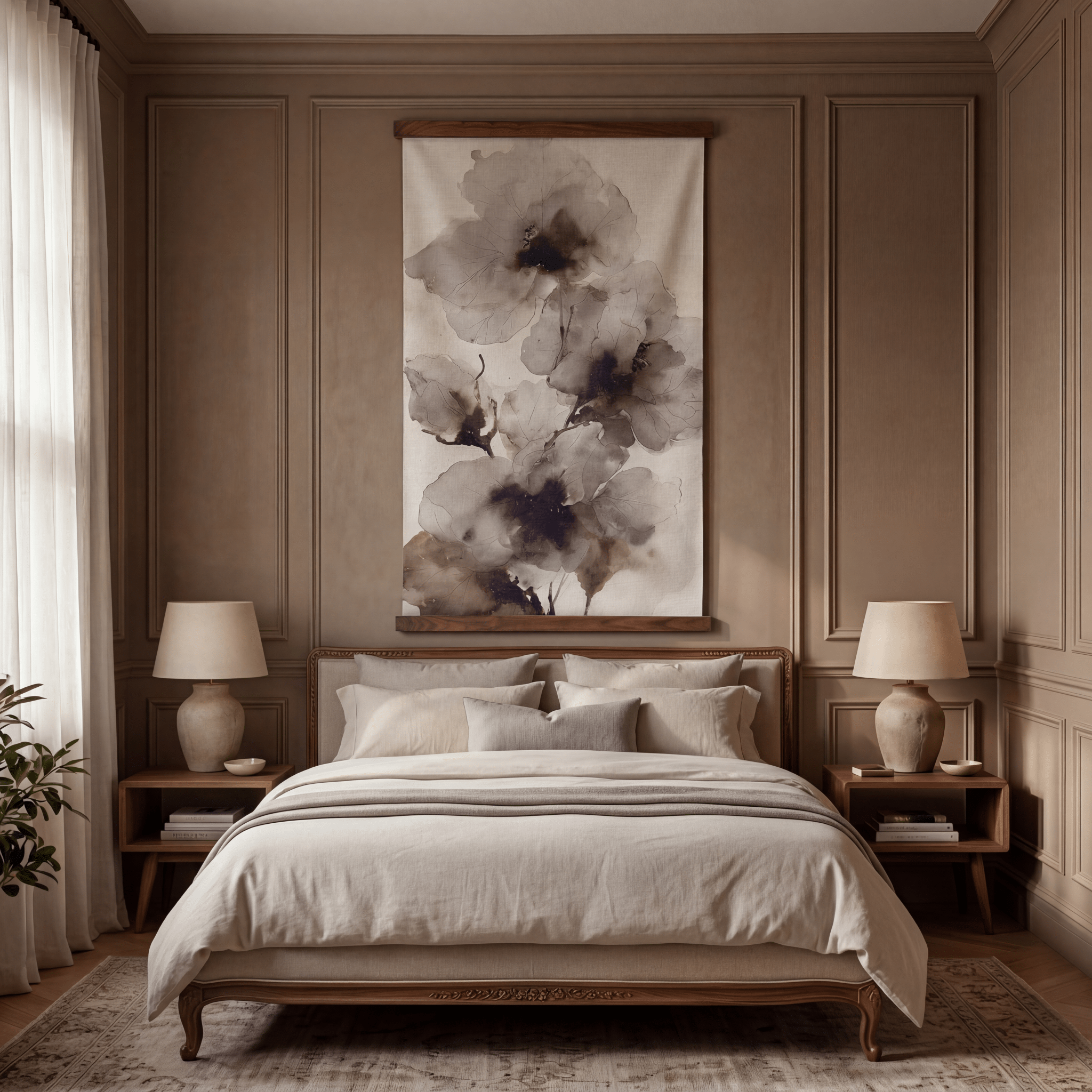 Floral Wash - Tapestry - Painted Paper